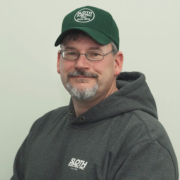 Todd Rosini Todd started working at Sloth Electric in 1992 and received his Masters of Electric in 2010. Todd is a Senior Project Manager and runs the business with Doug Sloth.